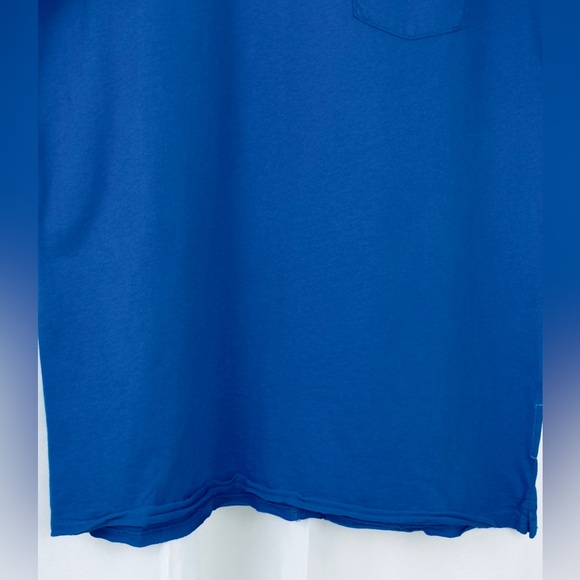 rag & bone - Miles Organic Cotton Pocket T-Shirt Royal Blue-   Small.       NWOT - Picture 4 of 7